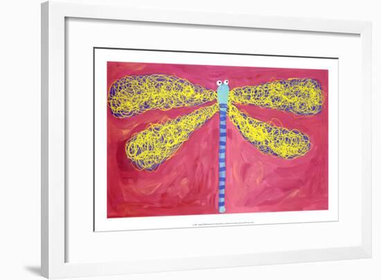 Dragonfly-Stephanie Bauer-Framed Art Print