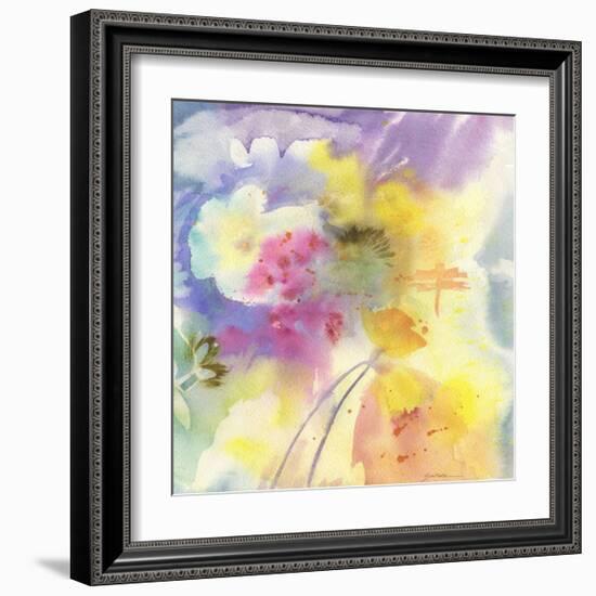 Dragonfly-Sheila Golden-Framed Art Print