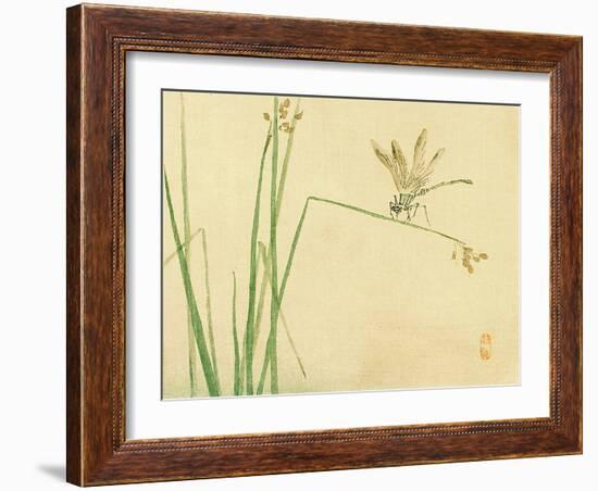 Dragonfly-Bairei Kono-Framed Giclee Print