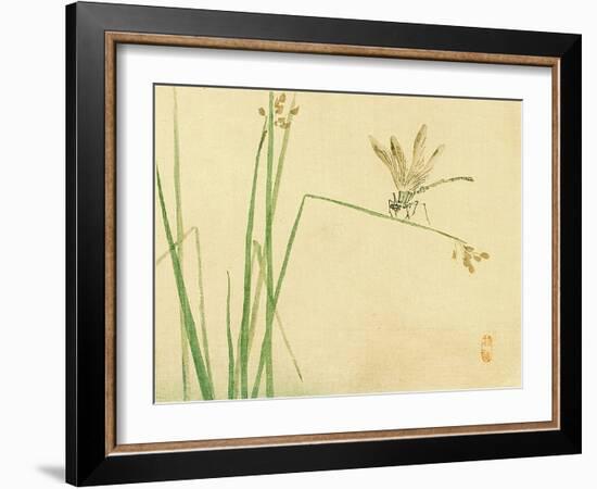 Dragonfly-Bairei Kono-Framed Giclee Print