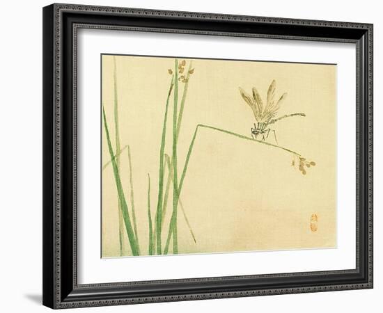 Dragonfly-Bairei Kono-Framed Giclee Print