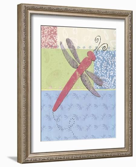 Dragonfly-Elizabeth Jordan-Framed Art Print