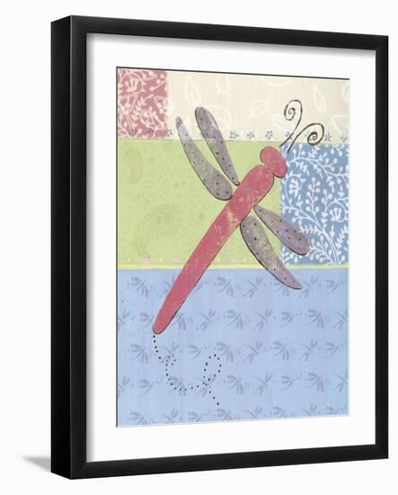 Dragonfly-Elizabeth Jordan-Framed Art Print