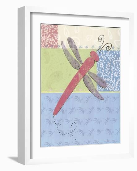 Dragonfly-Elizabeth Jordan-Framed Art Print