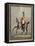 Dragoon Officer of the Royal Saxon Army-Alexander Ivanovich Sauerweid-Framed Premier Image Canvas