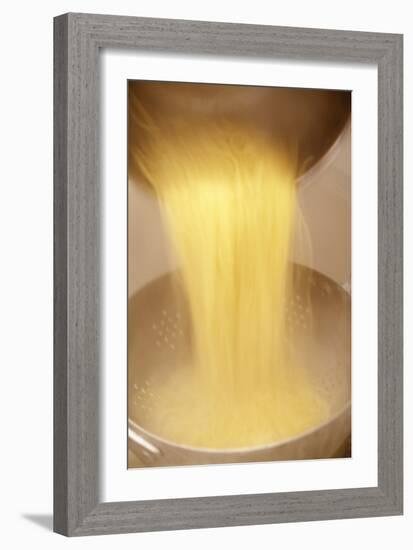 Draining Spaghetti-Cristina-Framed Photographic Print