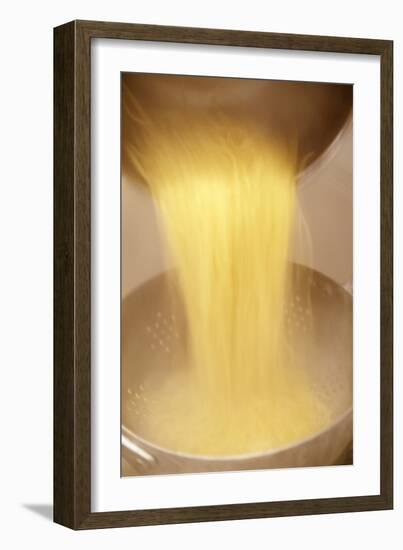 Draining Spaghetti-Cristina-Framed Photographic Print