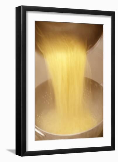 Draining Spaghetti-Cristina-Framed Photographic Print
