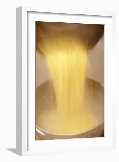 Draining Spaghetti-Cristina-Framed Photographic Print