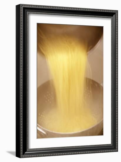 Draining Spaghetti-Cristina-Framed Photographic Print