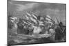 'Drake Attacking the Spanish Treasure Ship', c1578, (c1880)-Unknown-Mounted Giclee Print