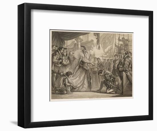 Drake Knighted-null-Framed Art Print