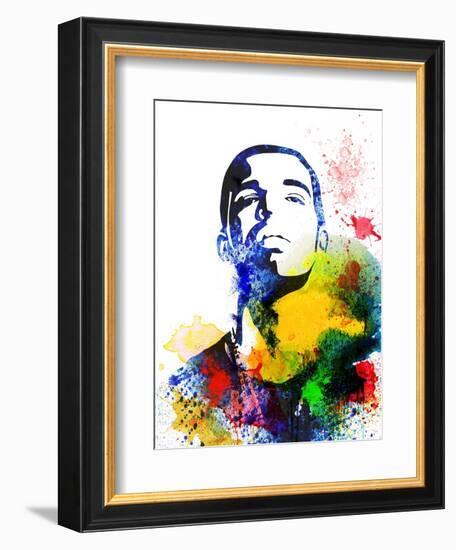 Drake Watercolor-Jack Hunter-Framed Art Print