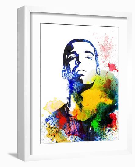 Drake Watercolor-Jack Hunter-Framed Premium Giclee Print