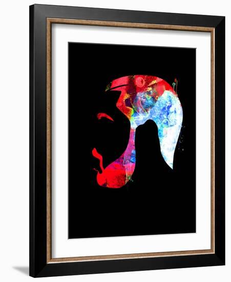 Drake Watercolor-Lana Feldman-Framed Art Print