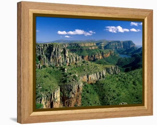 Drakensberg Mountains, Blyde River Canyon, Natal, South Africa-Steve Vidler-Framed Premier Image Canvas