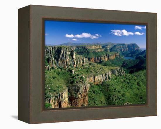 Drakensberg Mountains, Blyde River Canyon, Natal, South Africa-Steve Vidler-Framed Premier Image Canvas