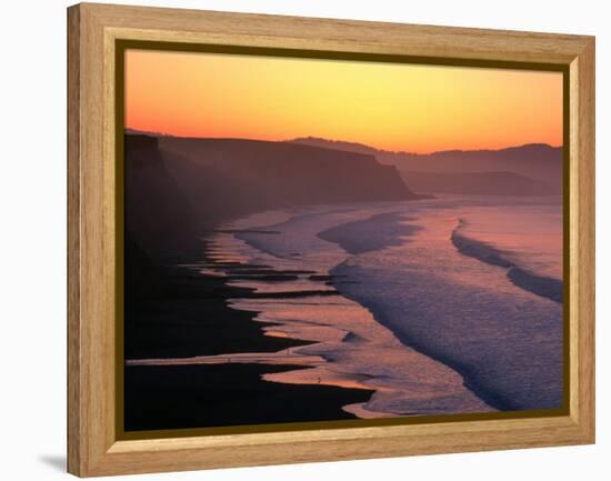 Drakes Bay at Sunrise, Point Reyes National Seashore, USA-John Elk III-Framed Premier Image Canvas