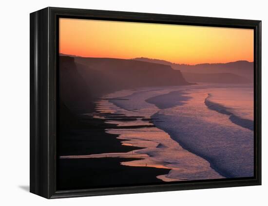 Drakes Bay at Sunrise, Point Reyes National Seashore, USA-John Elk III-Framed Premier Image Canvas