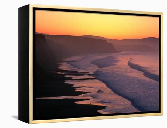 Drakes Bay at Sunrise, Point Reyes National Seashore, USA-John Elk III-Framed Premier Image Canvas