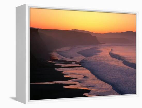 Drakes Bay at Sunrise, Point Reyes National Seashore, USA-John Elk III-Framed Premier Image Canvas