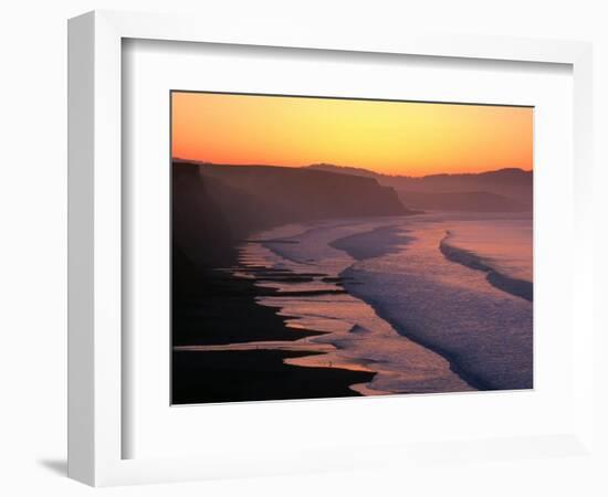 Drakes Bay at Sunrise, Point Reyes National Seashore, USA-John Elk III-Framed Photographic Print