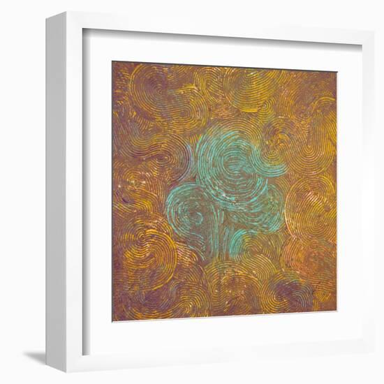 Drama Abstract-Roberto Gonzalez-Framed Art Print