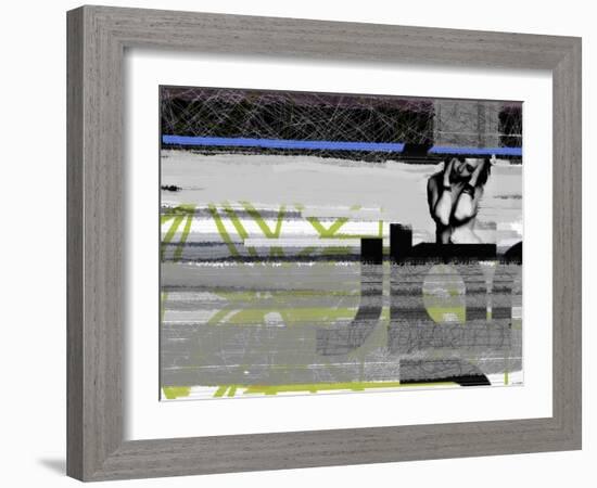 Drama-NaxArt-Framed Art Print