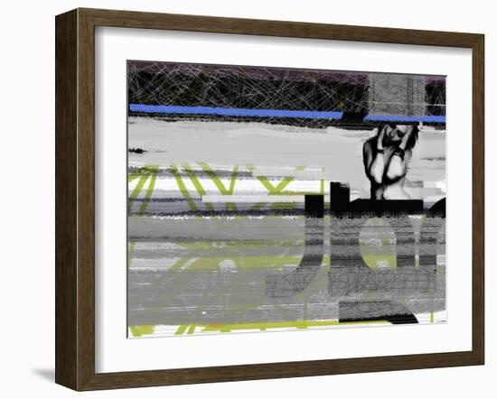 Drama-NaxArt-Framed Art Print