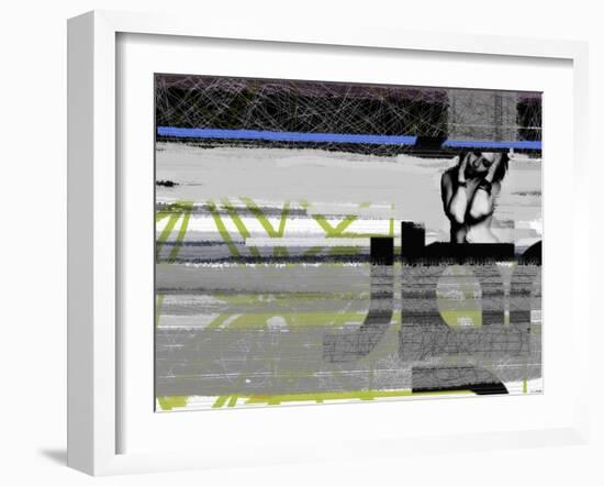 Drama-NaxArt-Framed Art Print