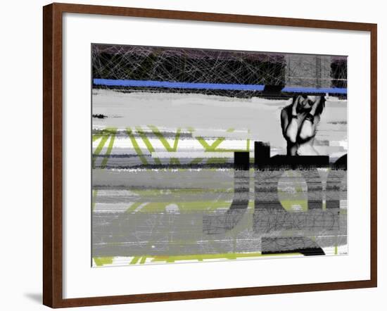 Drama-NaxArt-Framed Art Print