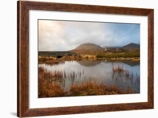 Dramatic Afternoon Light at Sligachan Bridge, Isle of Skye Scotland UK-Tracey Whitefoot-Framed Photographic Print