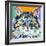 Dramatic Cats I-Carolee Vitaletti-Framed Art Print