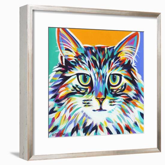 Dramatic Cats I-Carolee Vitaletti-Framed Art Print