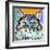 Dramatic Cats I-Carolee Vitaletti-Framed Art Print