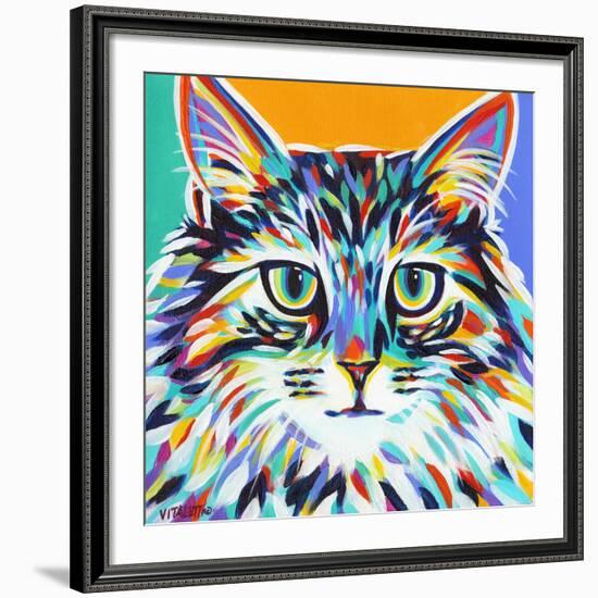 Dramatic Cats I-Carolee Vitaletti-Framed Giclee Print