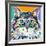 Dramatic Cats I-Carolee Vitaletti-Framed Giclee Print