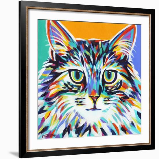 Dramatic Cats I-Carolee Vitaletti-Framed Giclee Print