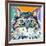 Dramatic Cats I-Carolee Vitaletti-Framed Giclee Print