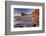 Dramatic coastal geology at Nash Point on the Glamorgan Heritage Coast, South Wales, UK. Winter (Fe-Adam Burton-Framed Photographic Print