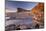 Dramatic coastal geology at Nash Point on the Glamorgan Heritage Coast, South Wales, UK. Winter (Fe-Adam Burton-Mounted Photographic Print