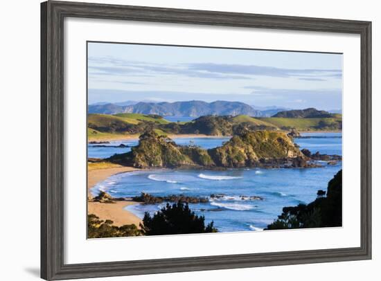 Dramatic Coastal Landscape Near Whangarei, Northland, North Island, New Zealand, Pacific-Doug Pearson-Framed Photographic Print