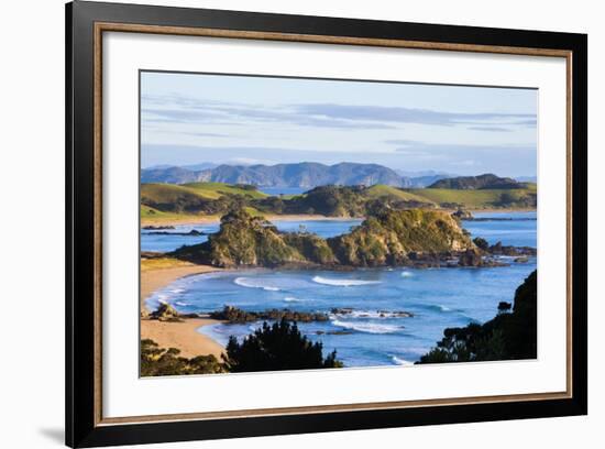 Dramatic Coastal Landscape Near Whangarei, Northland, North Island, New Zealand, Pacific-Doug Pearson-Framed Photographic Print