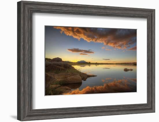 Dramatic Ending-Bob Larson-Framed Art Print