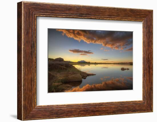 Dramatic Ending-Bob Larson-Framed Art Print