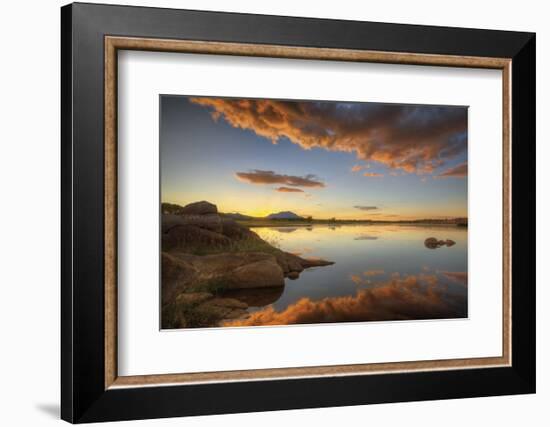 Dramatic Ending-Bob Larson-Framed Art Print