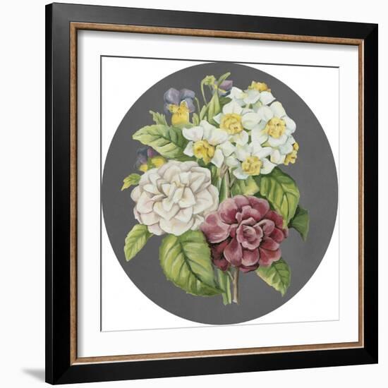 Dramatic Floral Bouquet II-Megan Meagher-Framed Art Print