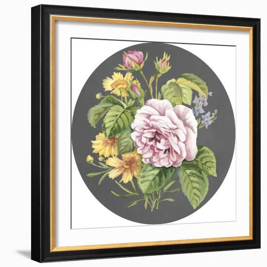 Dramatic Floral Bouquet III-Megan Meagher-Framed Art Print