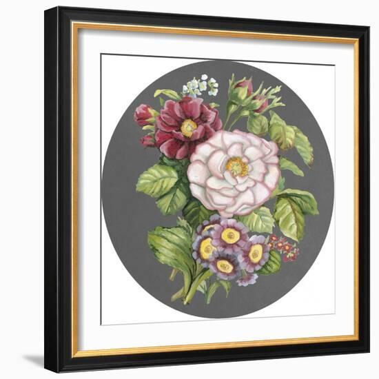 Dramatic Floral Bouquet IV-Megan Meagher-Framed Art Print