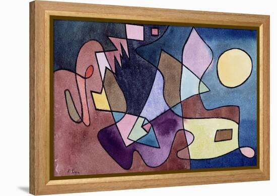 Dramatic Landscape; Dramatische Landschaft-Paul Klee-Framed Premier Image Canvas